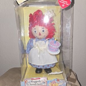 Raggedy Ann Porcelain Doll